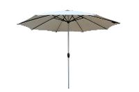 Ombrellone Vittoria Branco com LED em Alumínio 2,70m Bel Lazer - 1