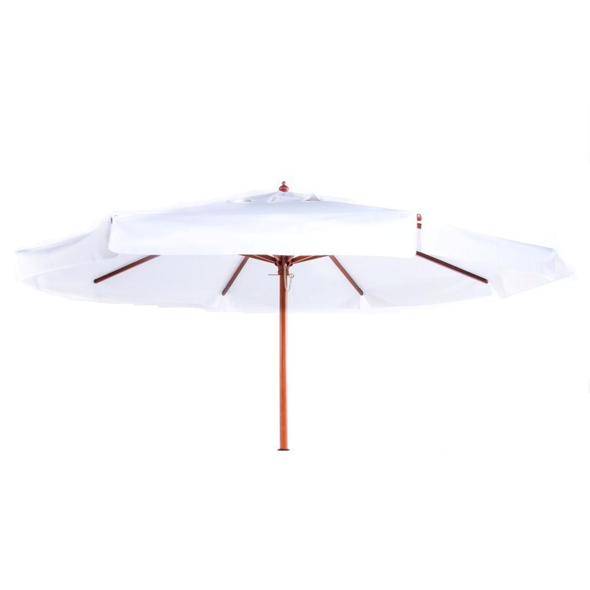 Ombrellone Madeira Cobertura PVC 2,40m Branco Bel Lazer - 7