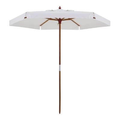 Ombrellone Madeira Cobertura PVC 2,40m Branco Bel Lazer