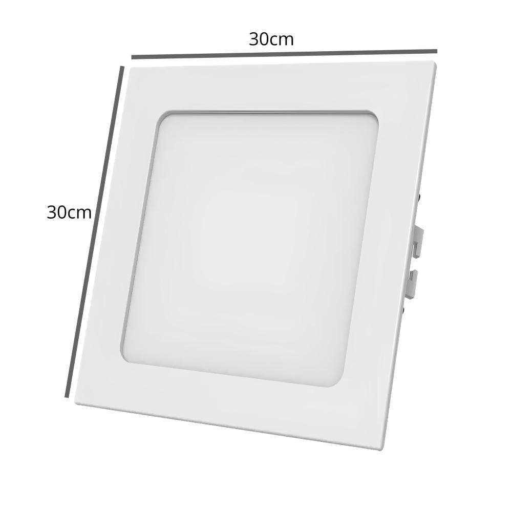 Painel LED Plafon Embutir Slim 24W 30x30cm 6500K Bivolt Black+Decker Luz Branca Neutra - 3