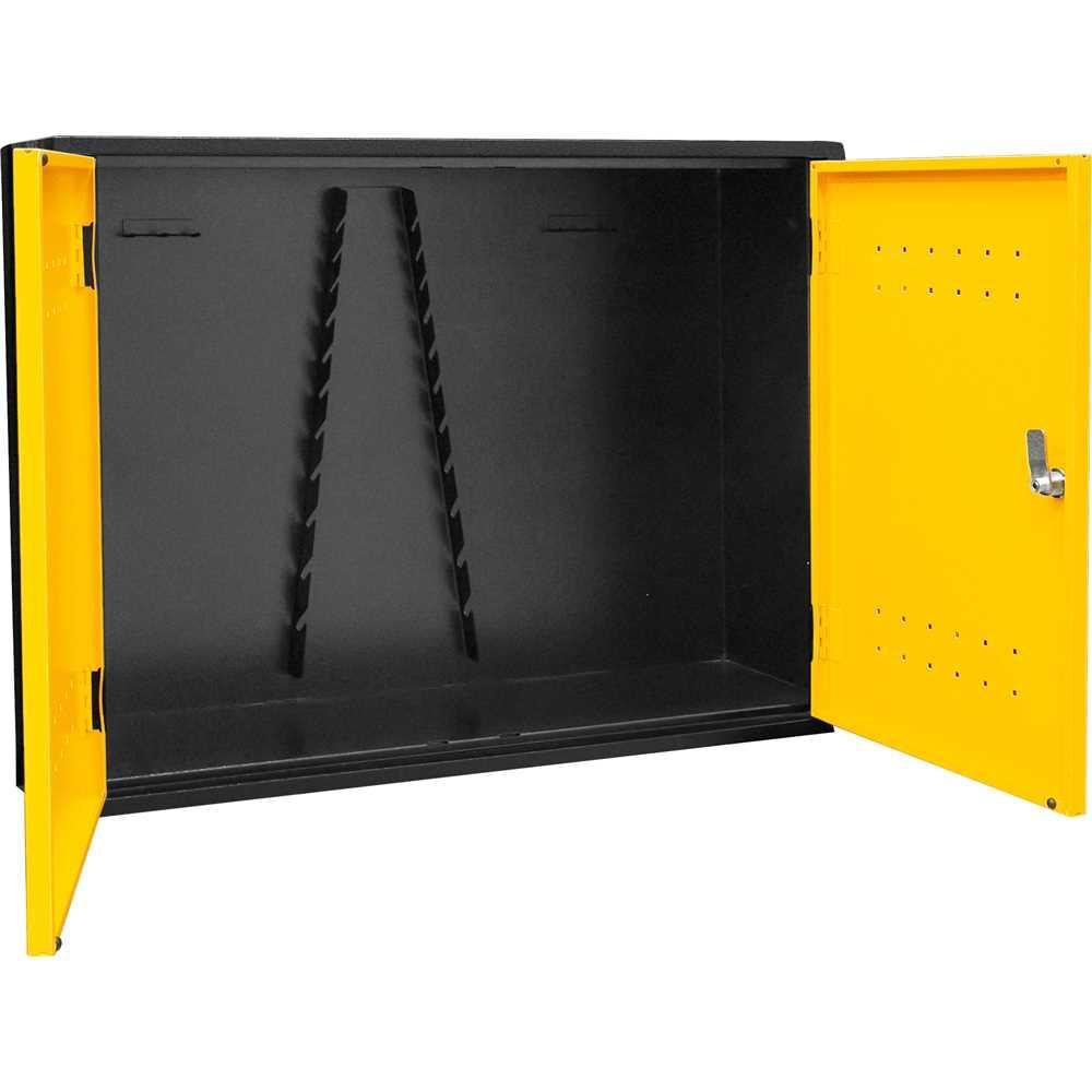 Armário Superior Modular Vonder Aéreo 30kg Aço Preto Amarelo - 1