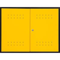 Armário Superior Modular Vonder Aéreo 30kg Aço Preto Amarelo - 3