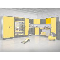 Armário Superior Modular Vonder Aéreo 30kg Aço Preto Amarelo - 5