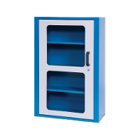 Armário com 3 Prateleiras e Visor de acrílico ARM027A CMB - 2