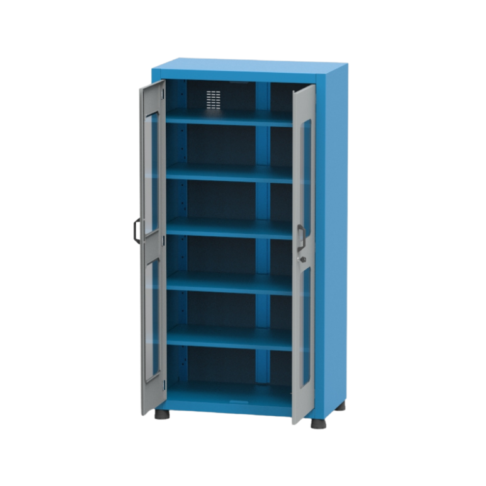 Armário Médio com 5 Prateleiras reguláveis e Visor de acrílico ARM020A CMB - 2