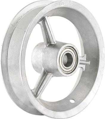 Aro Alumínio 3,50x8  150kg Com Rolamento Esfera Eixo 25mm - 