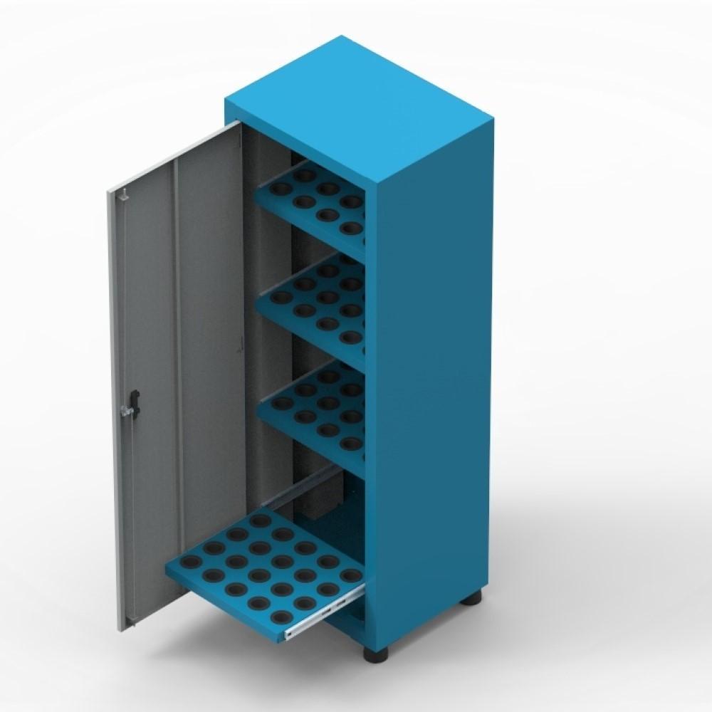 Armário com 4 Prateleiras porta cone ISO40 para 80 pecas ARM058 CMB - 2