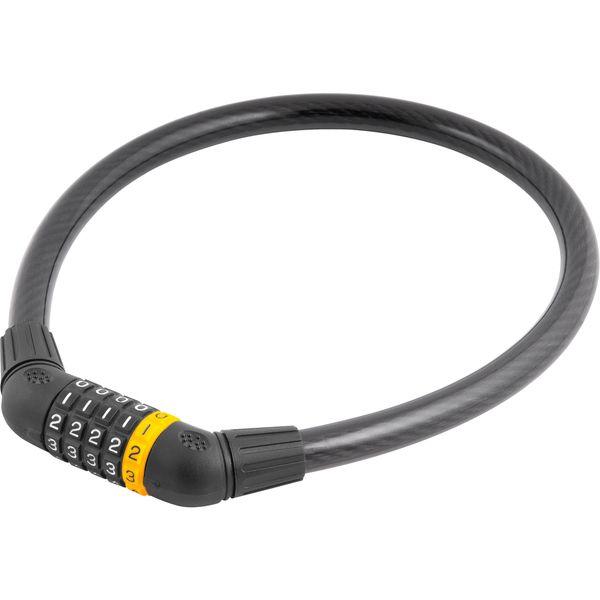 Cadeado c/ segredo p/ bicicleta 60cm plastificado Vonder - 1