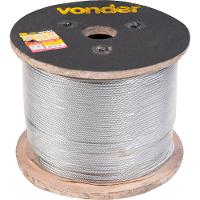Cabo de Aço Galvanizado AA 3,97mm 5/32" 6X19m c/ 500m Vonder - 1