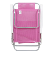 Cadeira Sunny Aluminio Sannet 6 Posicoes Rosa Bel - 3