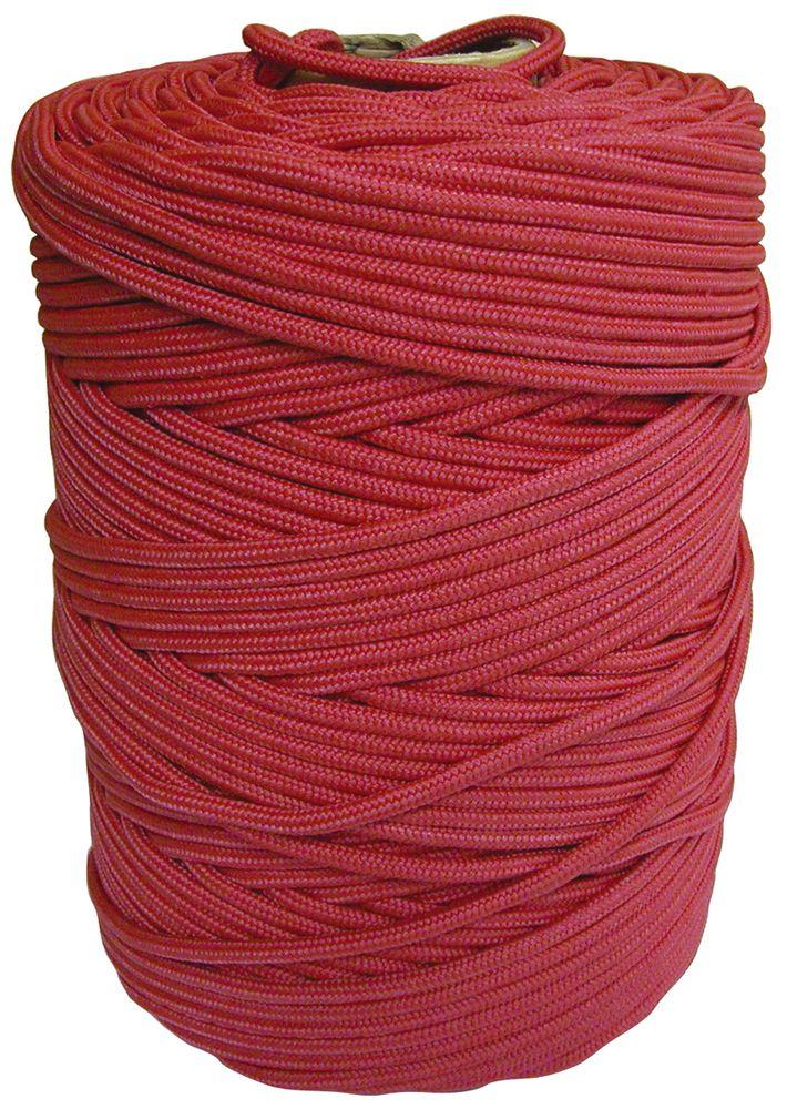 Corda Trançada 6,0mm 4,0kg 191m Vermelh Vonder - 1