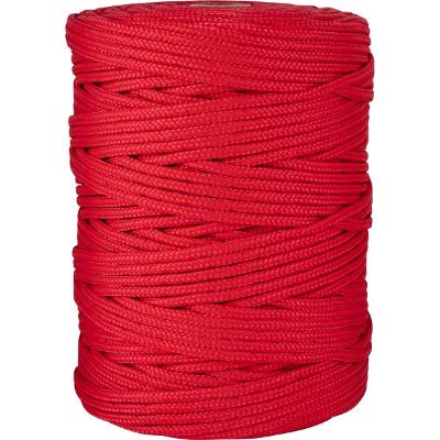 Corda Multifilamento Trançada 6,0mm 4,0kg 191 Metros Vermelh