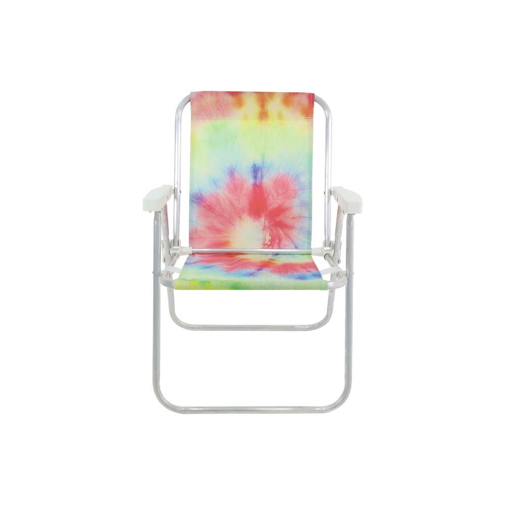 Cadeira Bel Alta Aluminio Comfort Tie Dye - 5