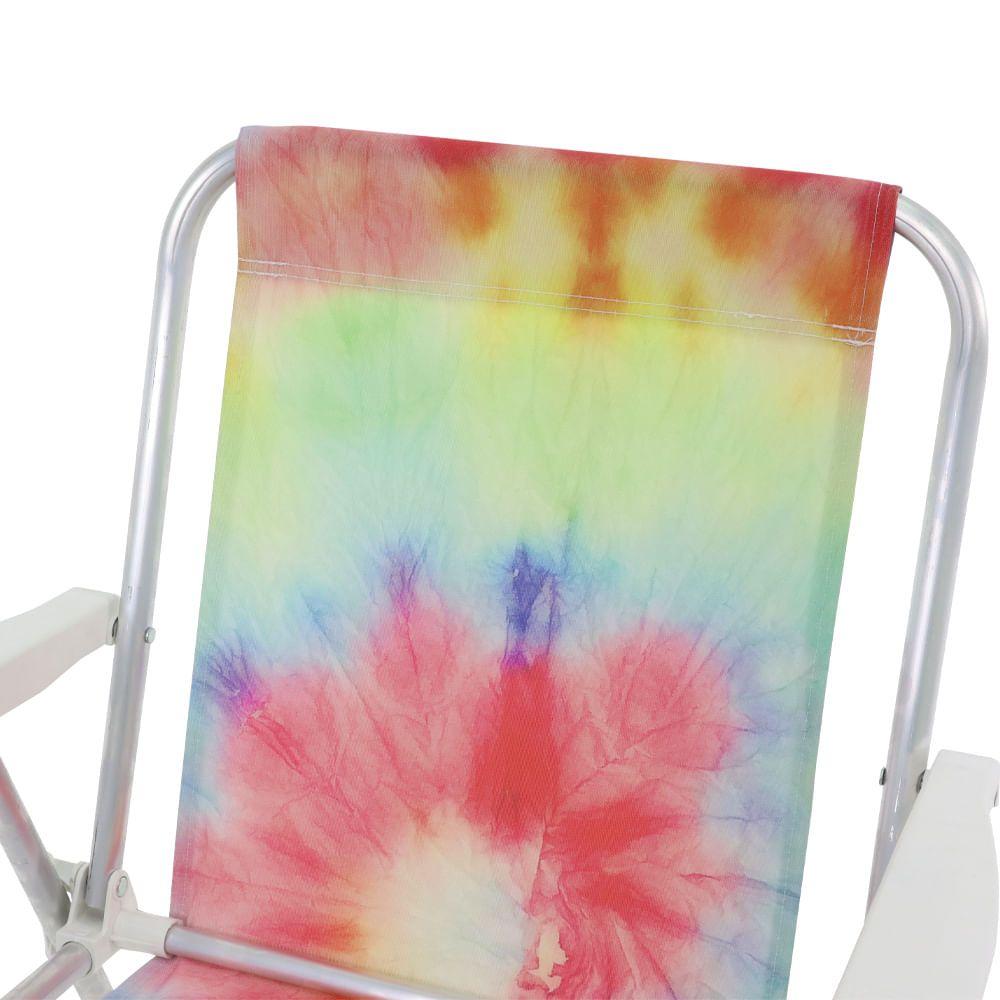 Cadeira Bel Alta Aluminio Comfort Tie Dye - 8