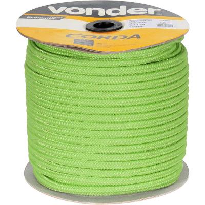 Corda Multifilamento Trançada 12,0mm 11,0kg 111 Metros Verde