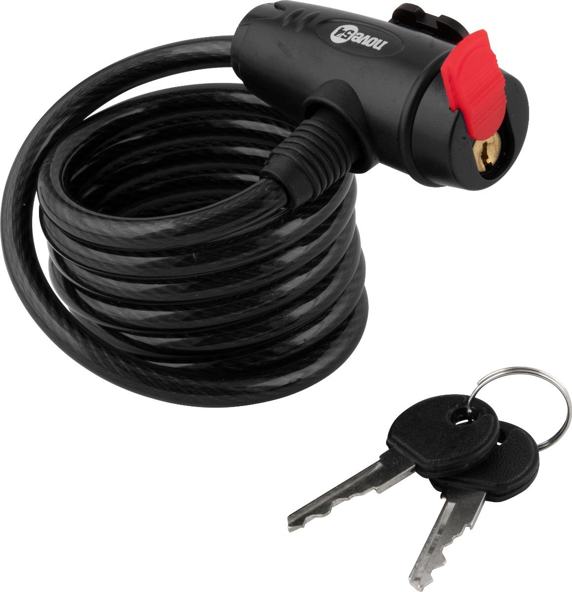 Cadeado Para Bicicleta 150Cm Com Chave Nove54 - 3