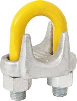 Clips p/ cabo de aço 5/16" pesado galvanizado Vonder Plus - 1