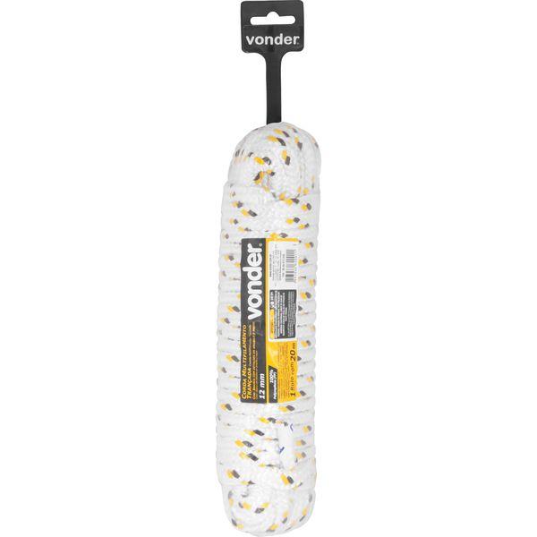 Corda Multifilamento Trançada 12mmx20 metros Cartela Vonder - 1