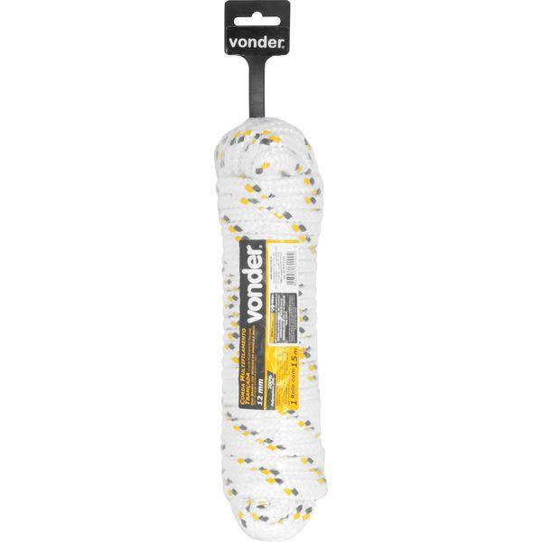 Corda Multifilamento Trançada 12mmx15 metros Cartela Vonder - 1