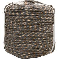 Corda Multifilamento Trançada 16mm 13kg 85 Metros Cinza Nove54 Poliéster Rolo Multiuso Caminhoneiro - 1