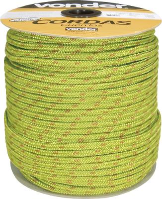 Corda Multifilamento Trançada 8,0mm 11,0kg 228 Metros Verde 