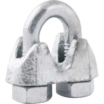 Clips para cabo de aço 1/8" leve galvanizado - Vonder