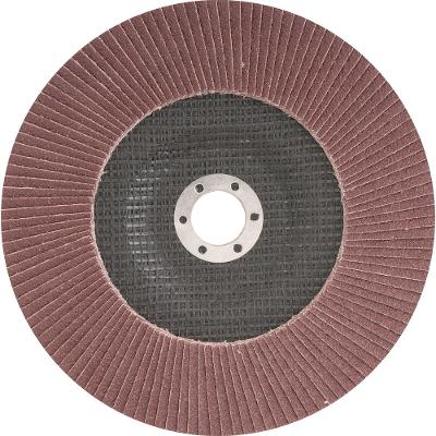 Flap disc 7" g80 costado fibra reto p/ aço carbono Nove54