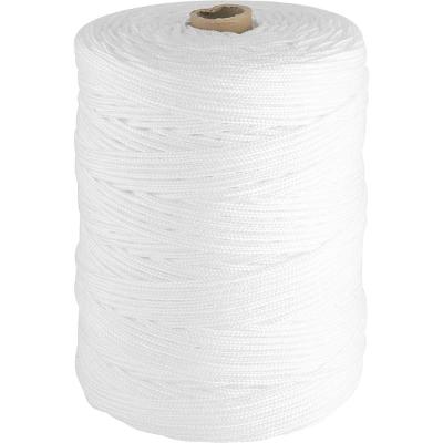 Corda Multifilamento Trançada 4,0mm 4,0kg 400 Metros Branca 