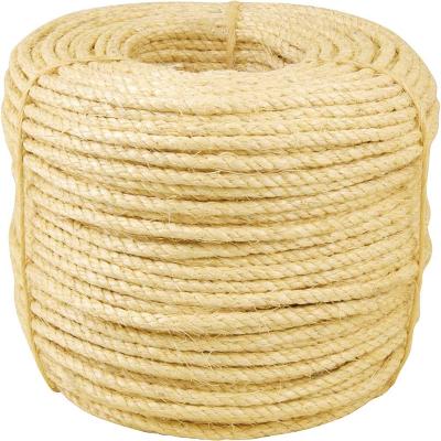Corda sisal torcida 8,0mm 10,5kg 220 metros natural - Vonder