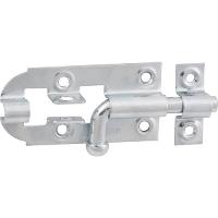 Fechadura Redondo 2.1/2 Zincado Pacote 12 pçs Vonder - 2