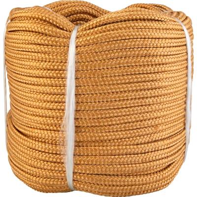 Corda Multifilamento Trançada 10,0mm 8,0kg 107 Metros Ouro P