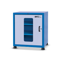 Gaveteiro modular grande com 1 Porta visor de acrilico GAV820A CMB - 2