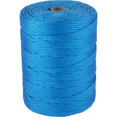 Corda Multifilamento Trançada 5,0mm 4,0kg 356 Metros Azul Po