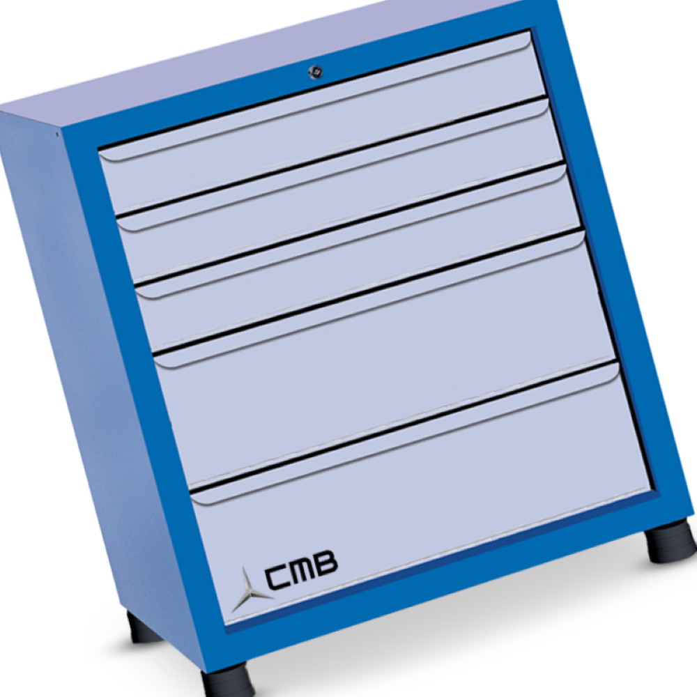 Gaveteiro modular grande com 5 Gavetas GAV805 CMB - 1