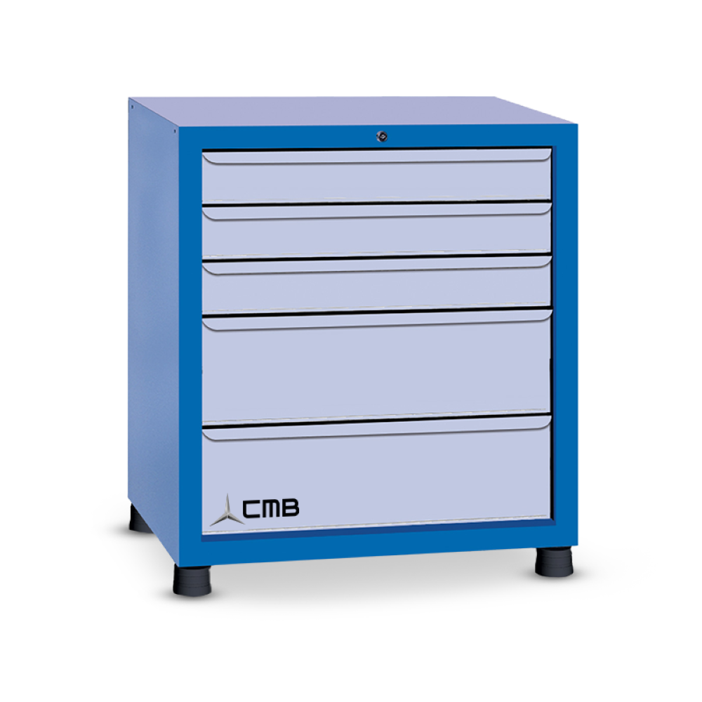 Gaveteiro modular grande com 5 Gavetas GAV805 CMB - 3