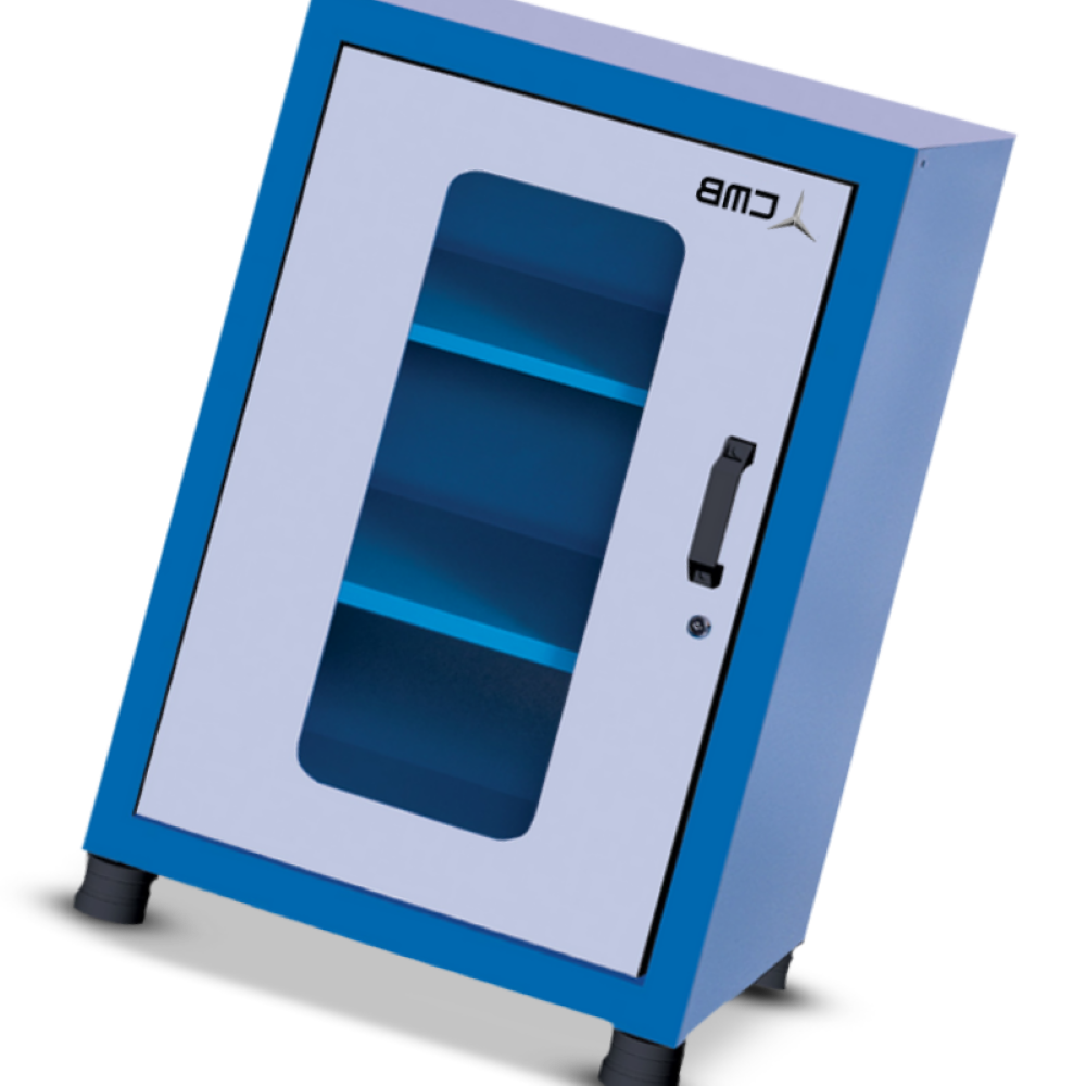 Gaveteiro modular pequeno com 1 Porta visor de acrilico GAV620A CMB - 1