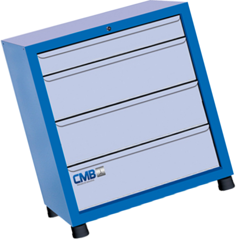 Gaveteiro modular grande com 4 Gavetas GAV809 CMB - 1
