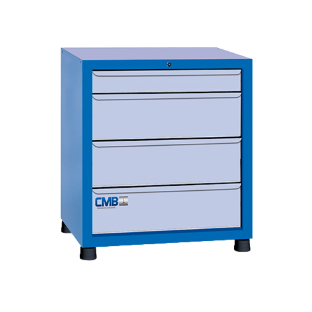 Gaveteiro modular grande com 4 Gavetas GAV809 CMB - 3