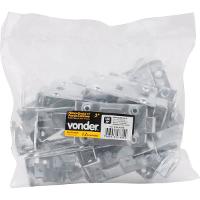 Fecho Chato Porta Cadeado 3" Aço Carb Zinc 12 peças Vonder - 3