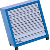 Gaveteiro modular grande com 12 Gavetas GAV808 CMB - 1