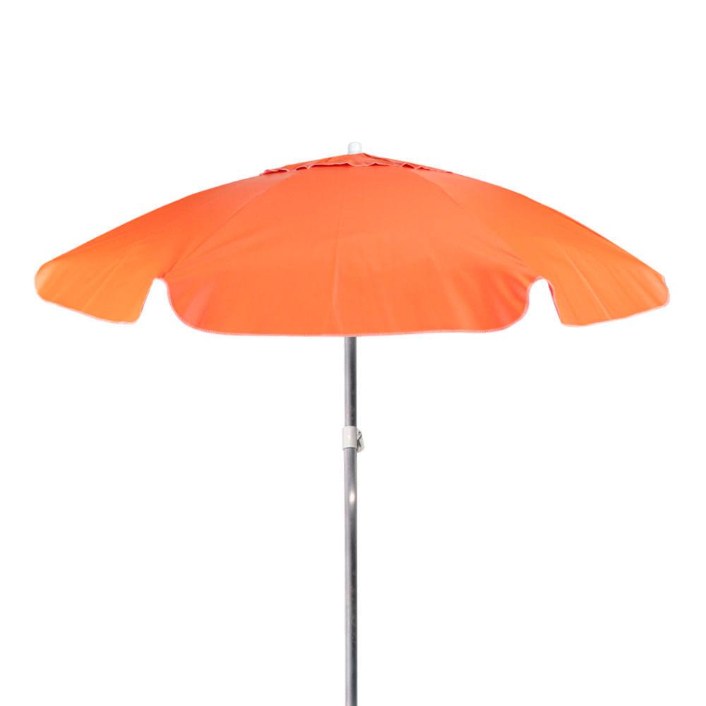 Guarda Sol Bagum 1,60M Laranja  Praia Jardim Piscina Lazer 8611 Bel - 1