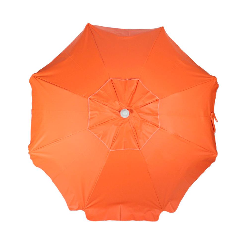 Guarda Sol Bagum 1,60M Laranja  Praia Jardim Piscina Lazer 8611 Bel - 5