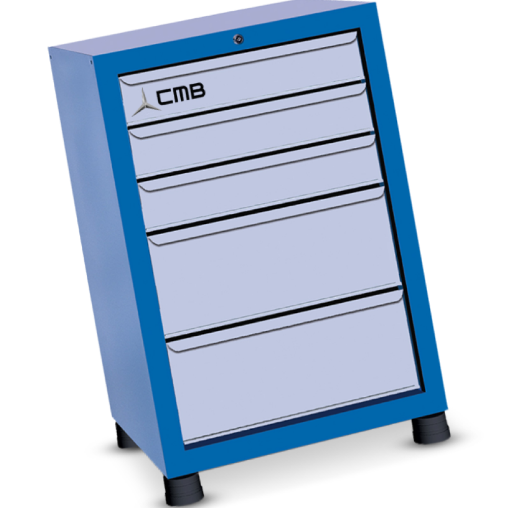 Gaveteiro modular pequeno com 5 Gavetas GAV605 CMB - 1