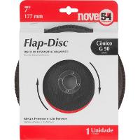 Flap-Disc Cônico 7" G50 Costado Fibra - Nove54 - 3