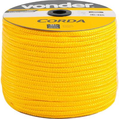 Corda Multifilamento Trançada 10mm 190m Amarela Carretel - V