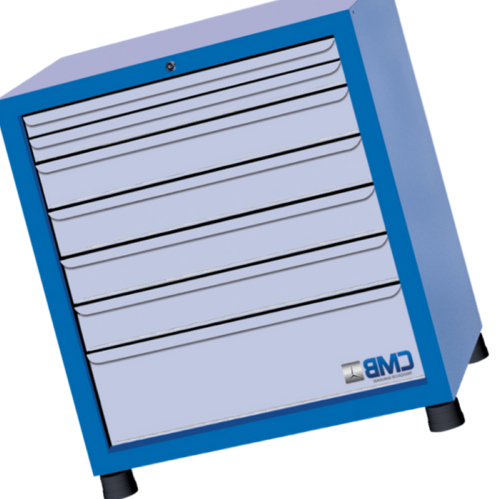 Gaveteiro modular grande com 7 Gavetas GAV803 CMB - 1