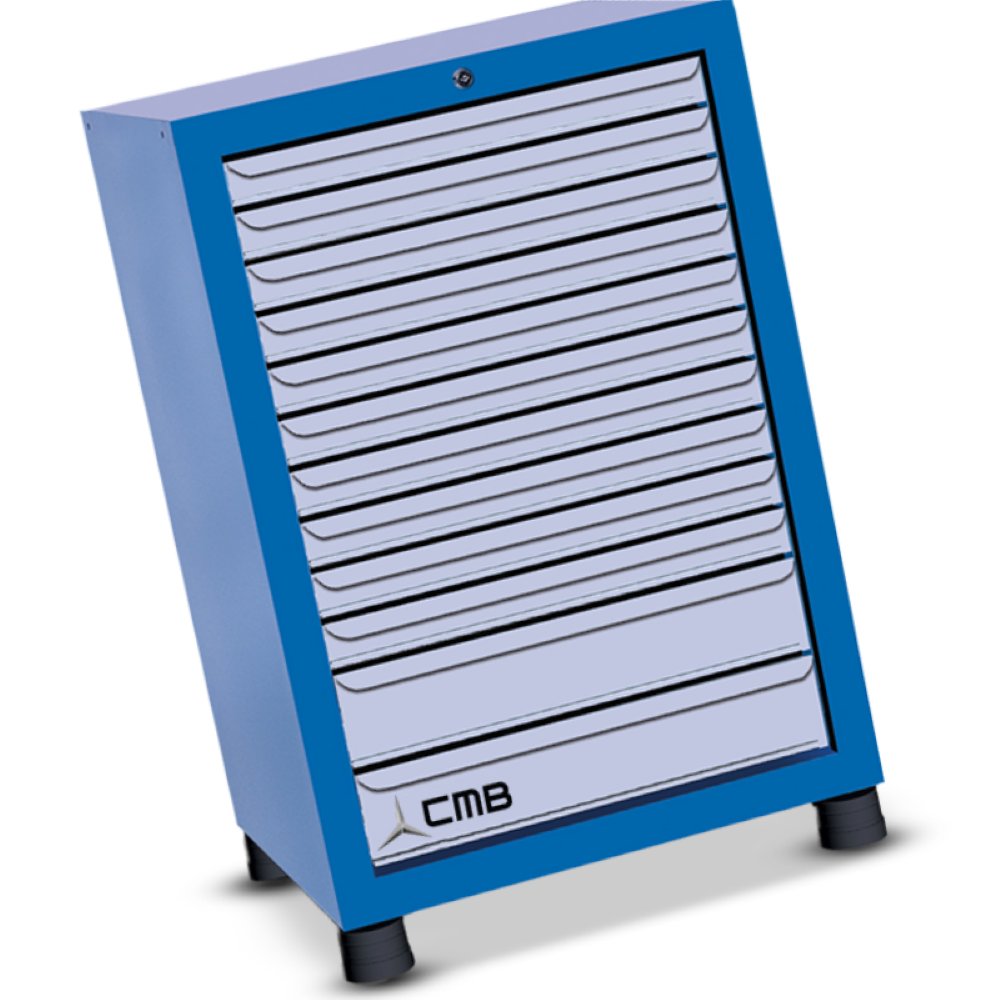 Gaveteiro modular pequeno com 12 Gavetas GAV608 CMB - 1