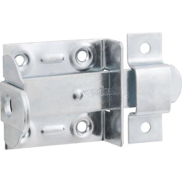 Fecho Chato Porta Cadeado 4 Zincado Cartela 1 P Vonder - 3