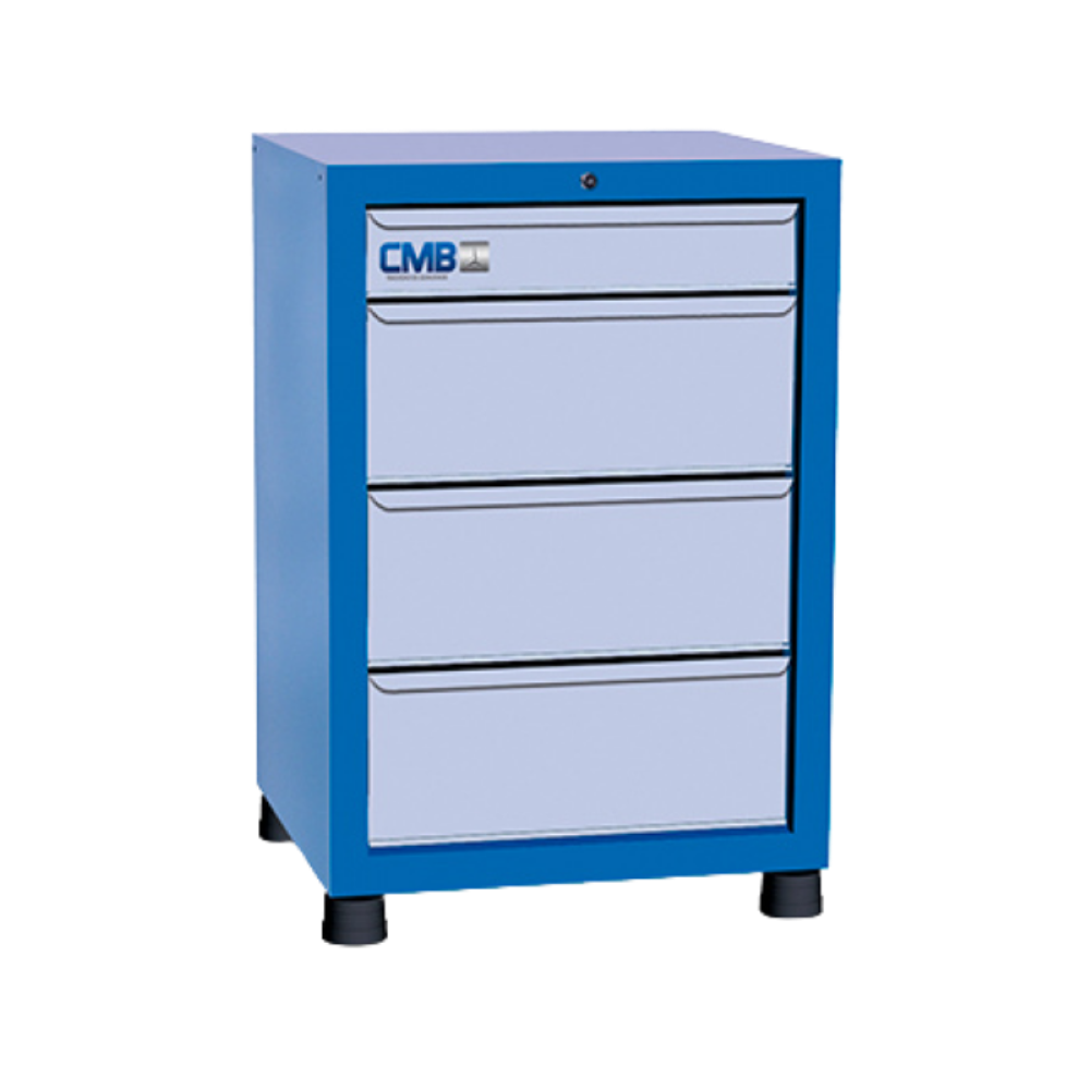 Gaveteiro modular pequeno com 4 Gavetas GAV609 CMB - 3