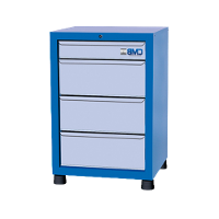 Gaveteiro modular pequeno com 4 Gavetas GAV609 CMB - 2